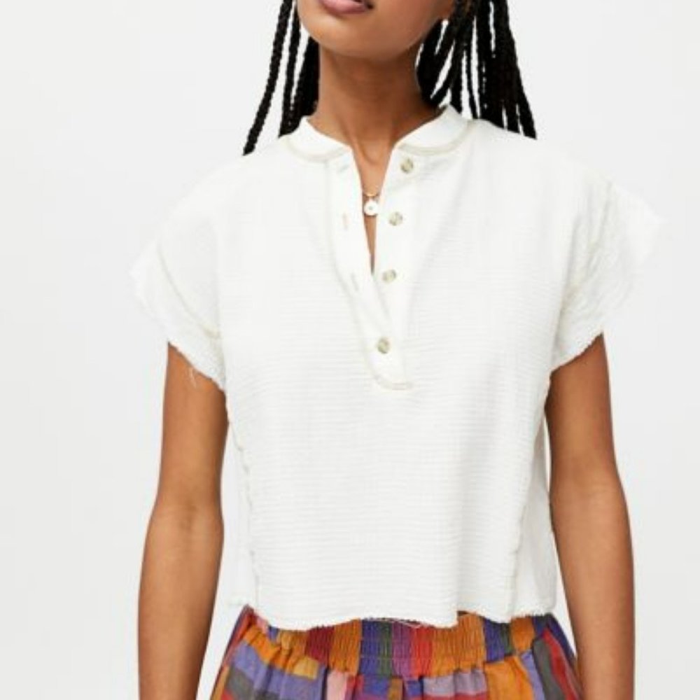 UO Waffle Henley Tee